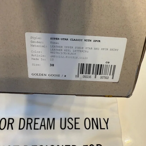 Golden Goose Leopard Print Sneakers with Black Star - Picture 9 of 16